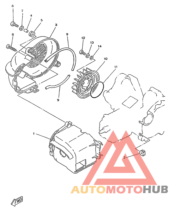 Кожух вентилятора