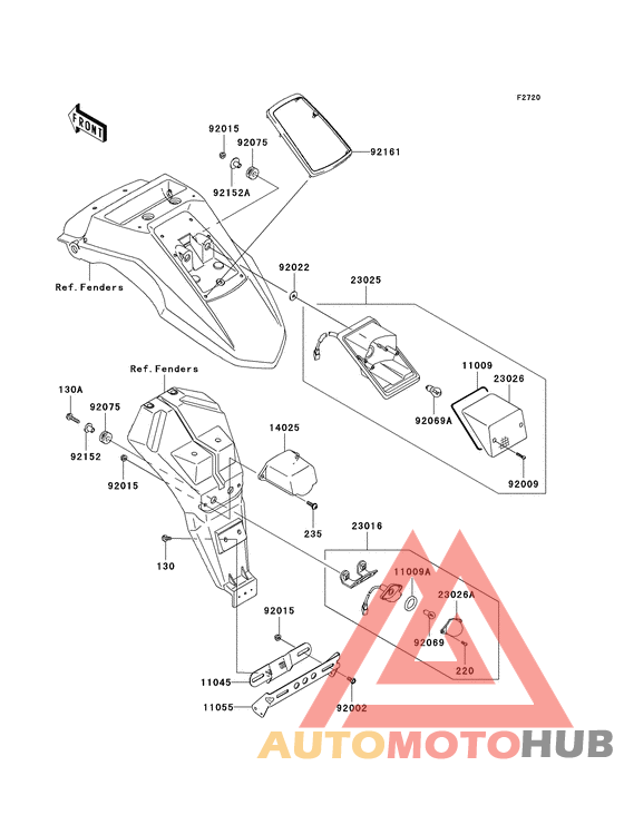 Taillight unit ass`y