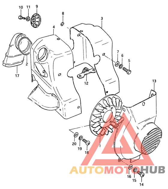 Вентилятор охлаждения