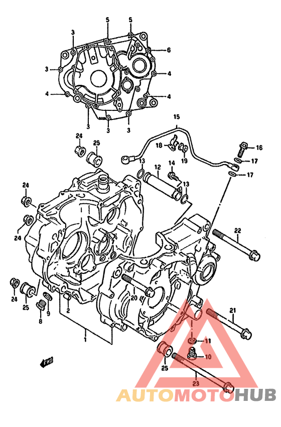 Картер двигателя