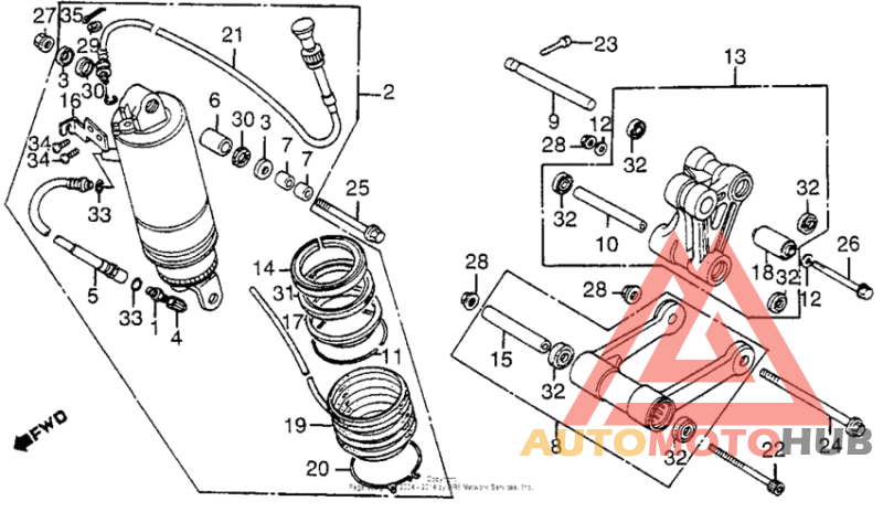 Задние амортизаторы