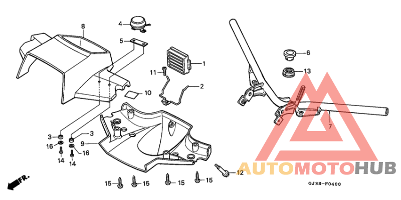 Handle pipe/ handle cover