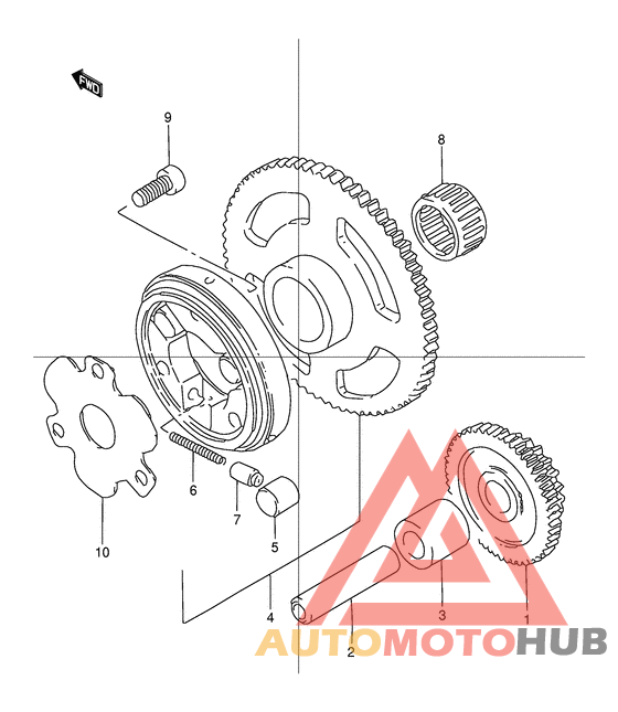 Муфта стартера