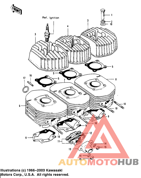 Cylinder heads/cylinders