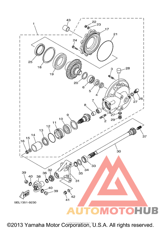 Ведущий вал