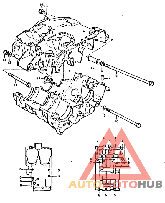 Картер двигателя