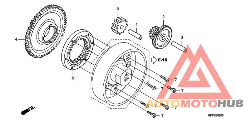 Муфта стартера