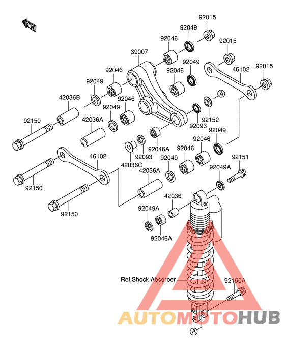 Suspension ignition coil