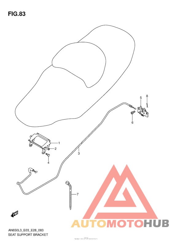 Seat Support Bracket