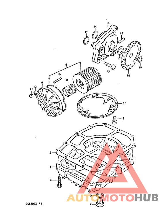 Oil pump - oil filter
