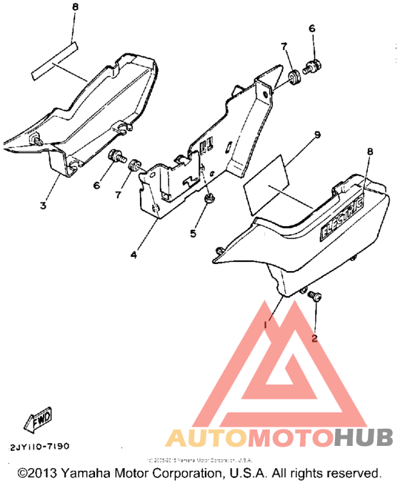 Боковые обтекатели
