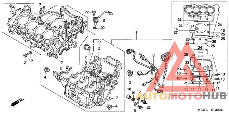 Картер двигателя
