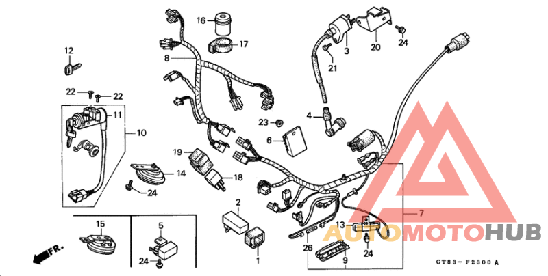 Wire harness/ ignition coil