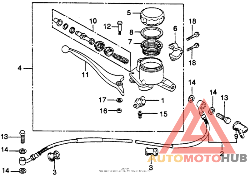 Cb400ti front brake + master cylinder
