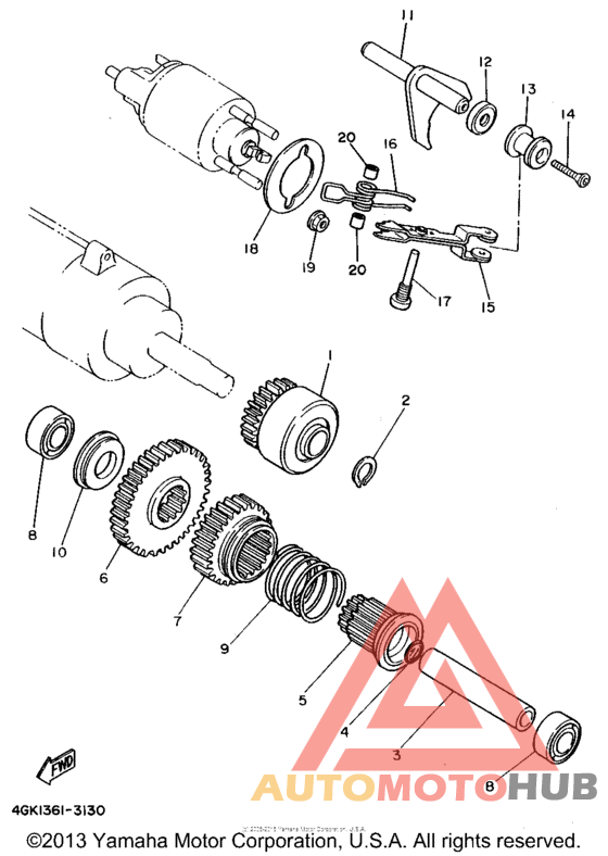 Муфта стартера