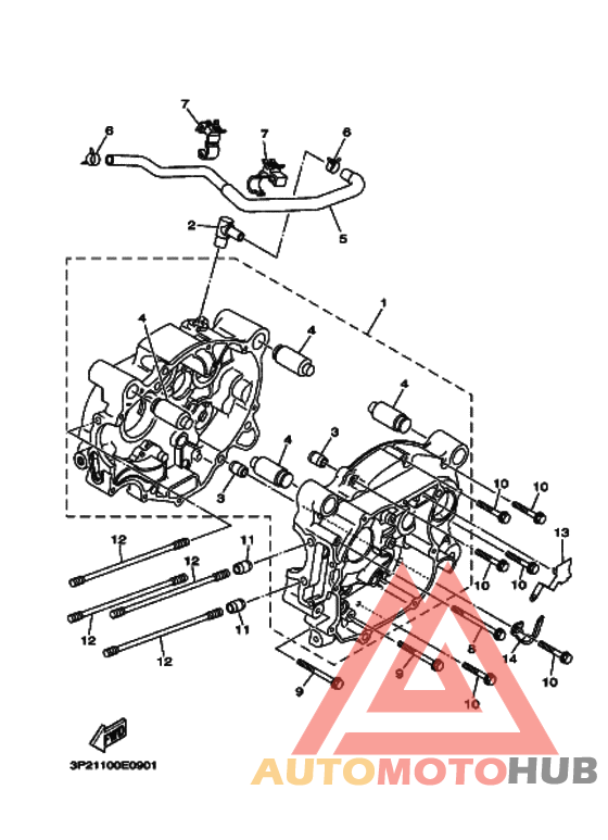 Картер двигателя