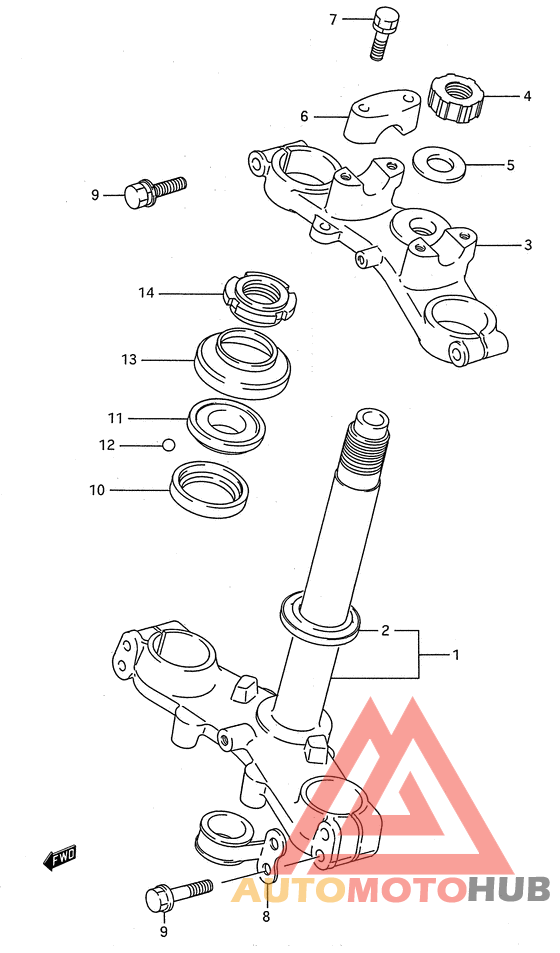 Траверса нижняя