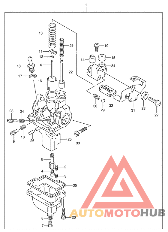 Carburetor assy