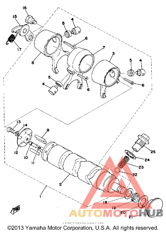 Копирный вал