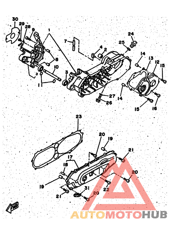 Картер двигателя
