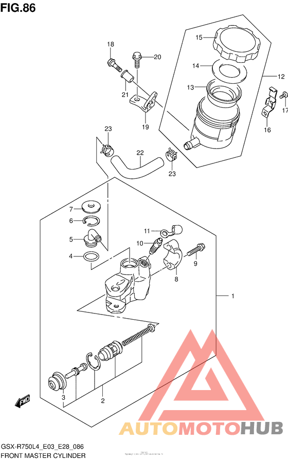 Главный тормозной цилиндр