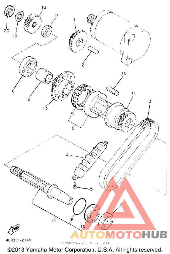 Муфта стартера
