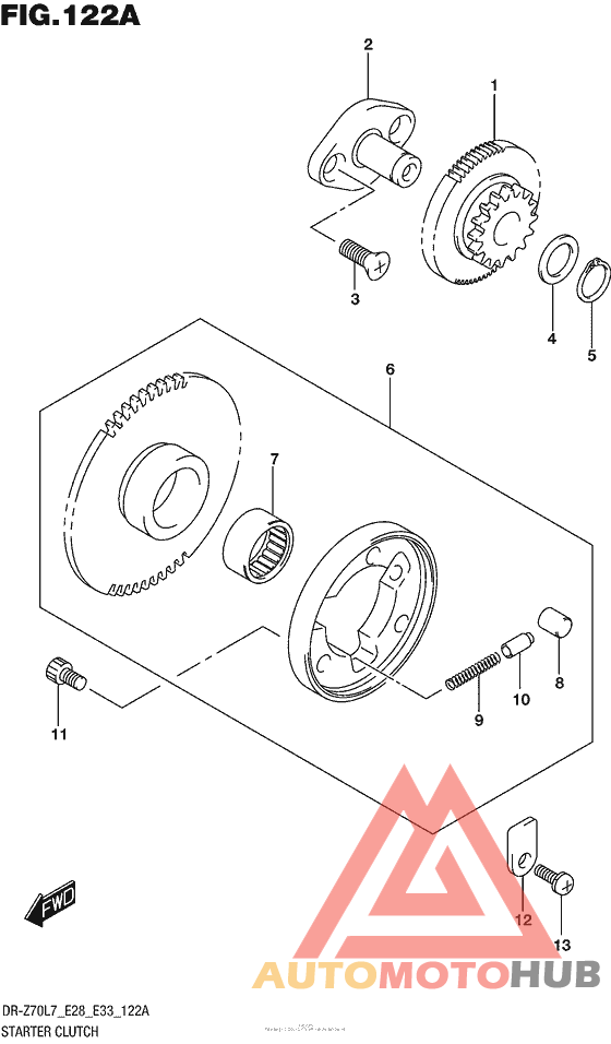 Муфта стартера