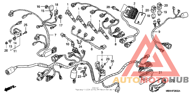 Wire harness ('04-'06)