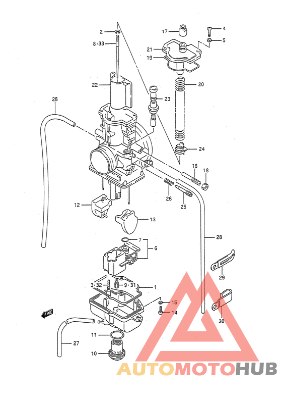 Carburetor assy