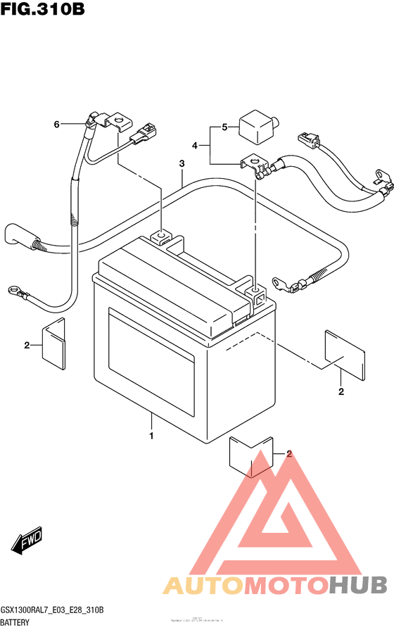 Battery (Gsx1300Ral7 E28)