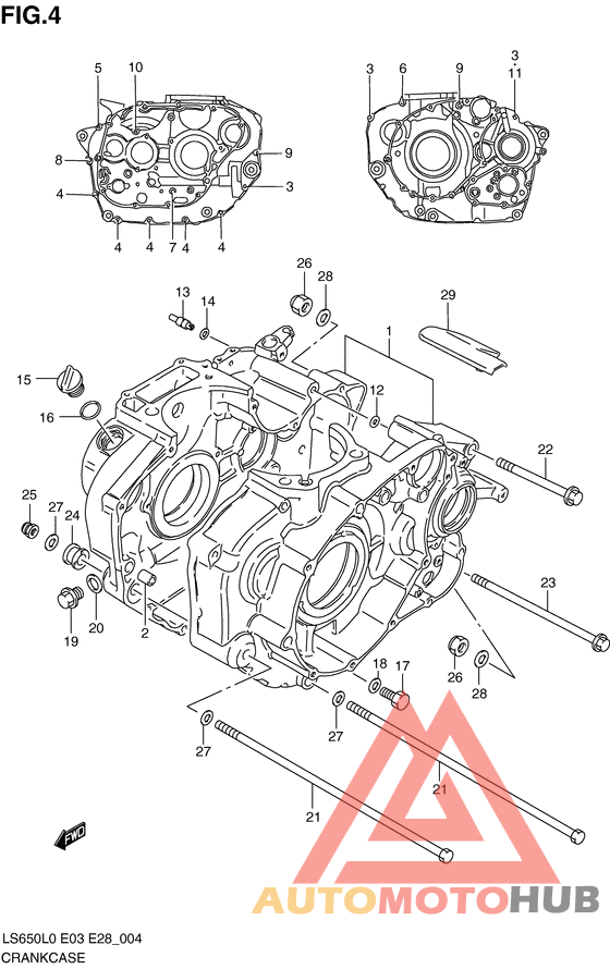 Картер двигателя
