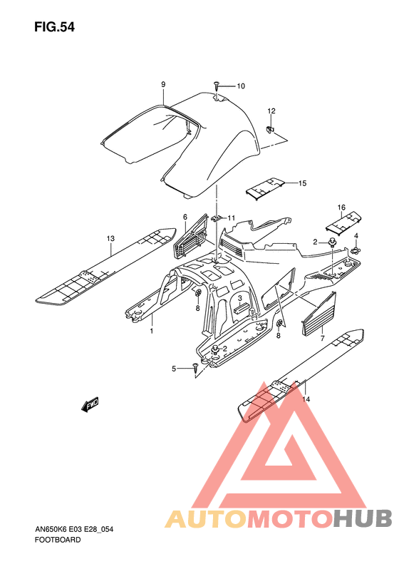 Панель для ног