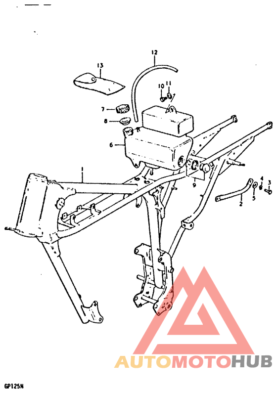 Frame - oil tank