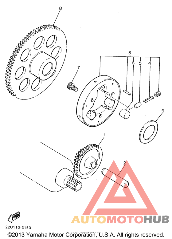 Муфта стартера
