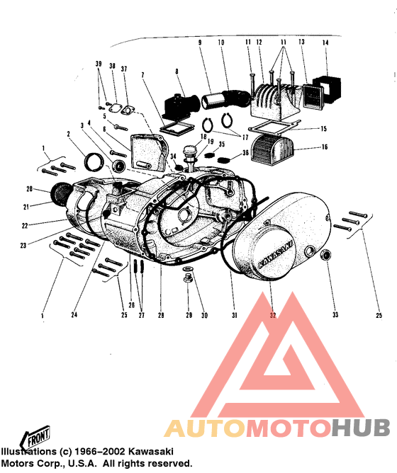 Engine covers/air cleaner