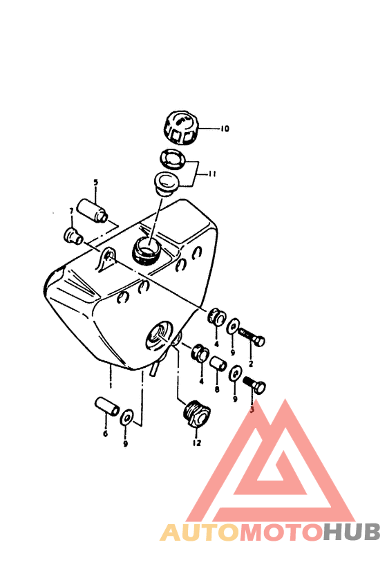Бак масляный