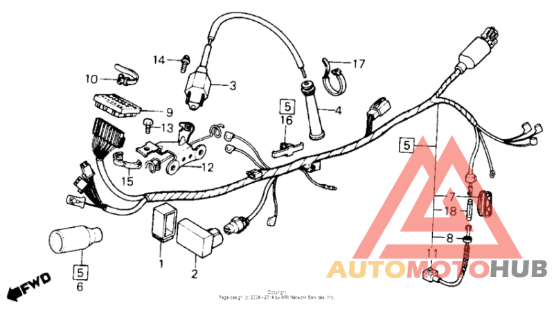 Wire harness + ignition coil