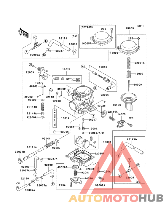 Carburetor assy