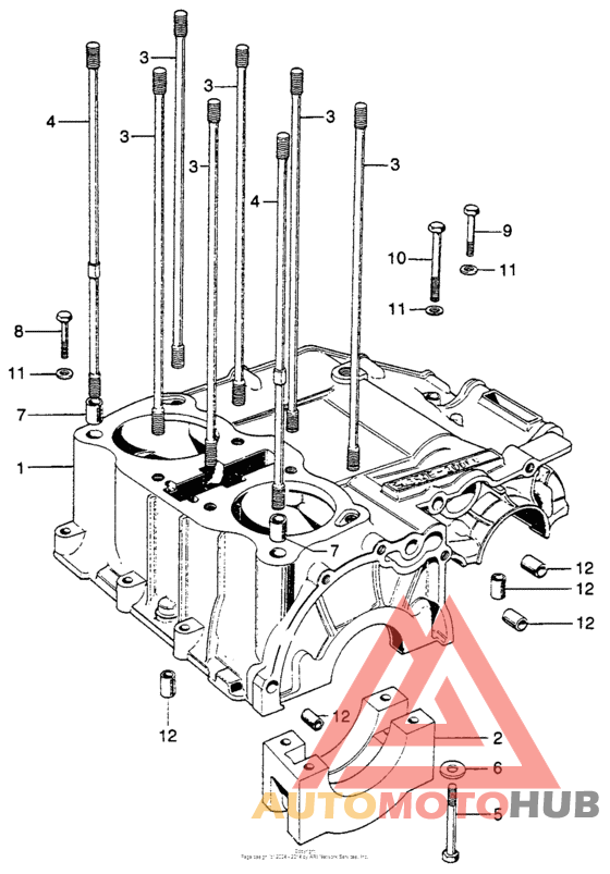 Upper crankcase