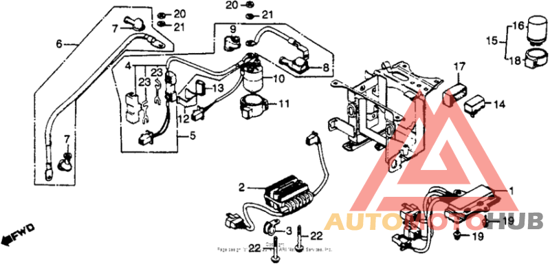 Spark unit + regulator + magnetic switch