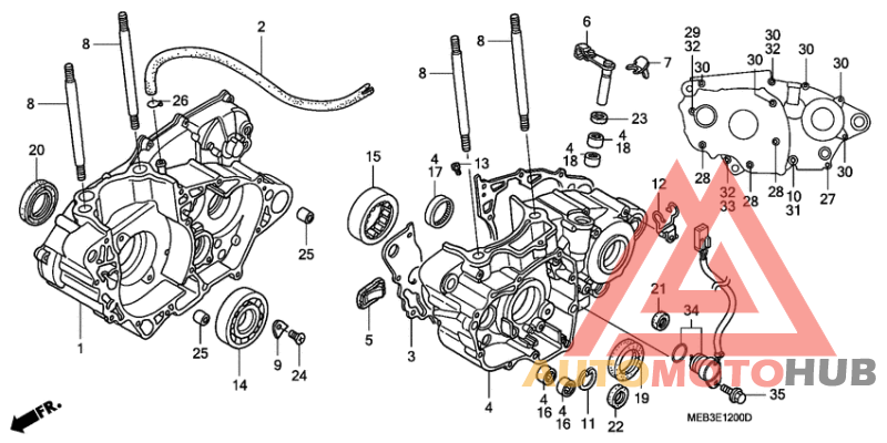 Картер двигателя