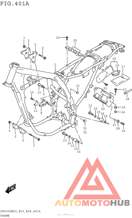 Frame (Dr650Sel5 E03)