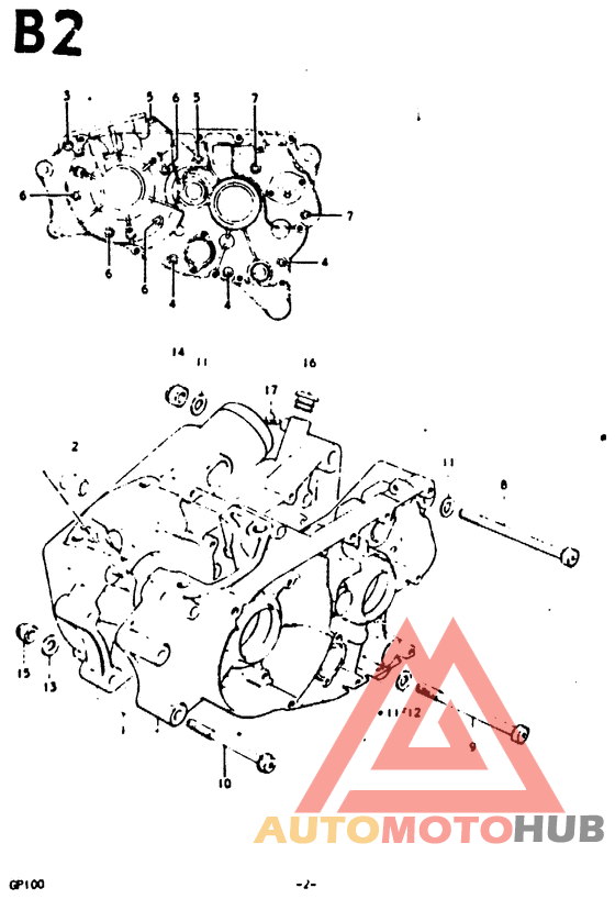 Картер двигателя