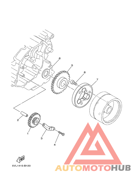 Муфта стартера
