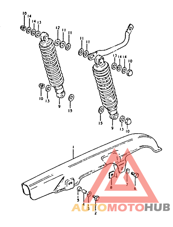 Chain case - shock absorber