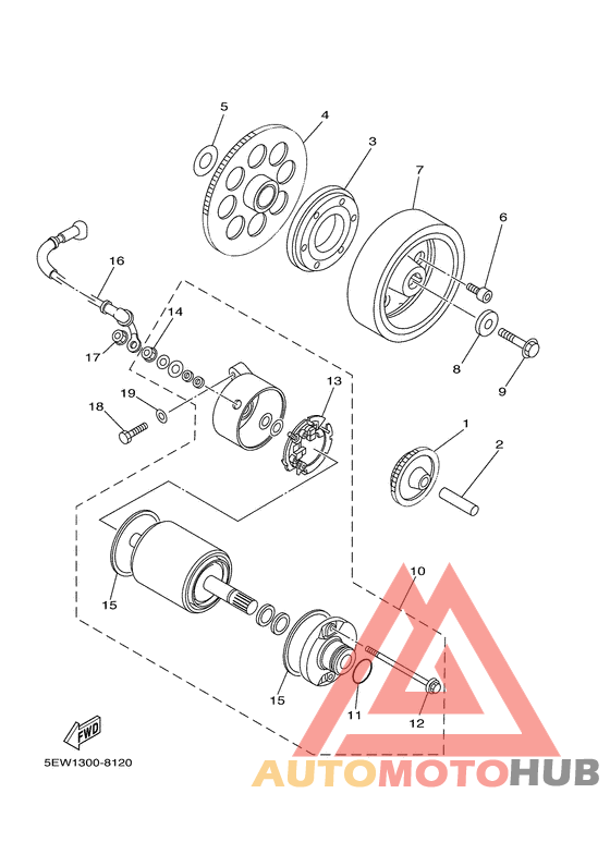 Муфта стартера