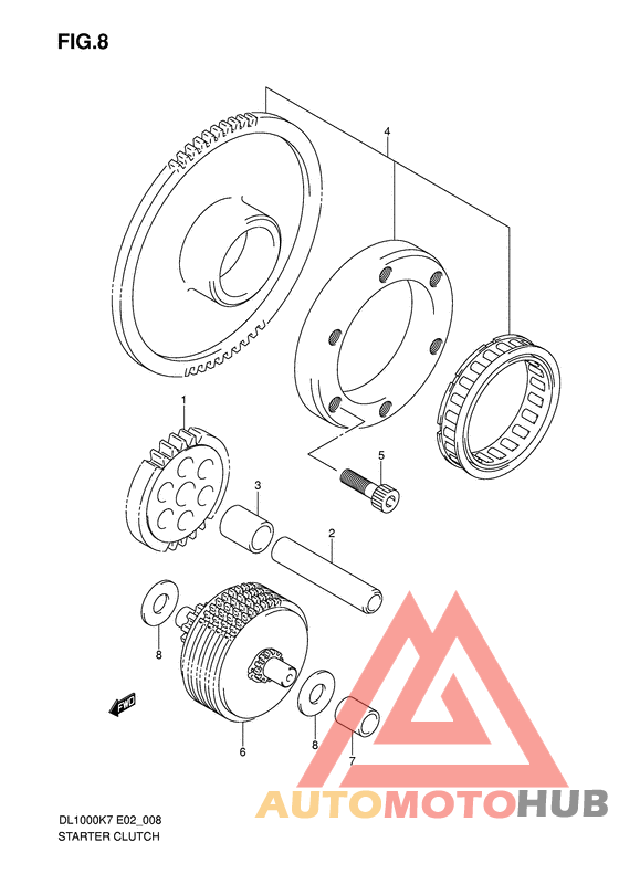 Муфта стартера