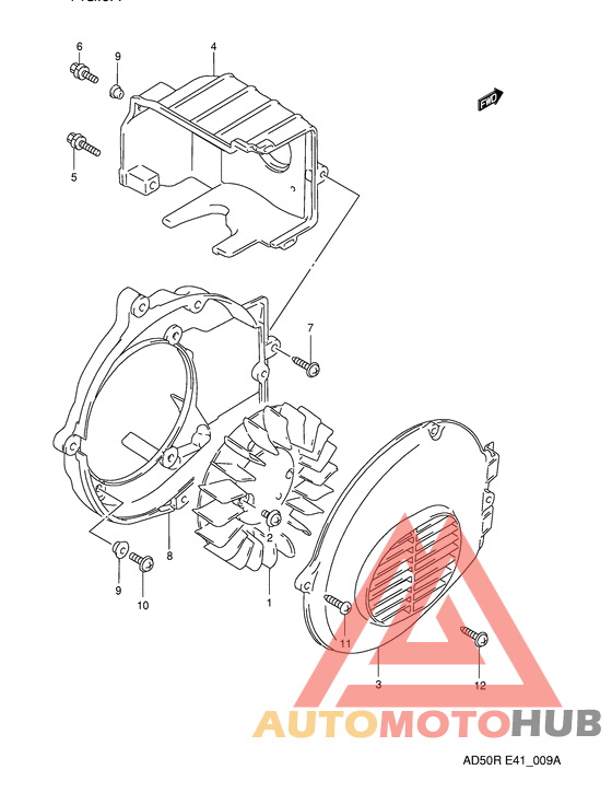 Вентилятор охлаждения