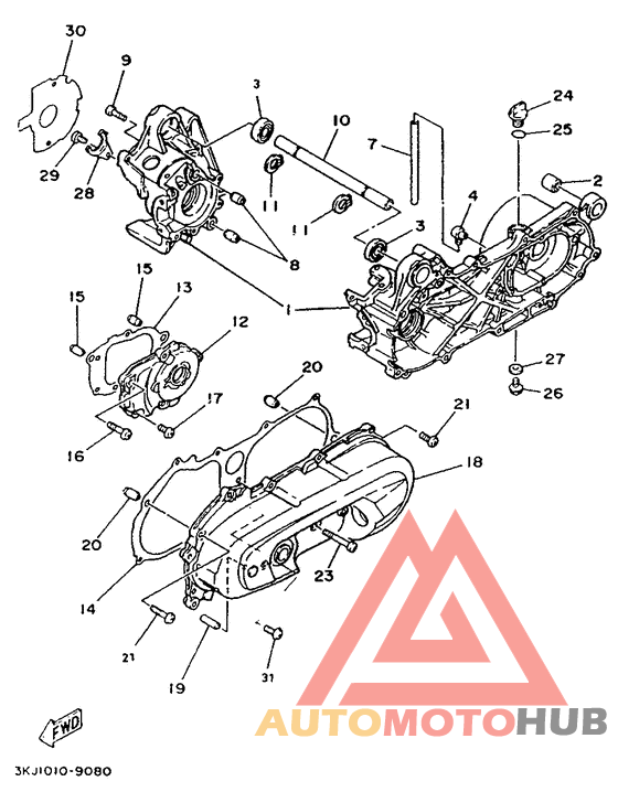 Картер двигателя