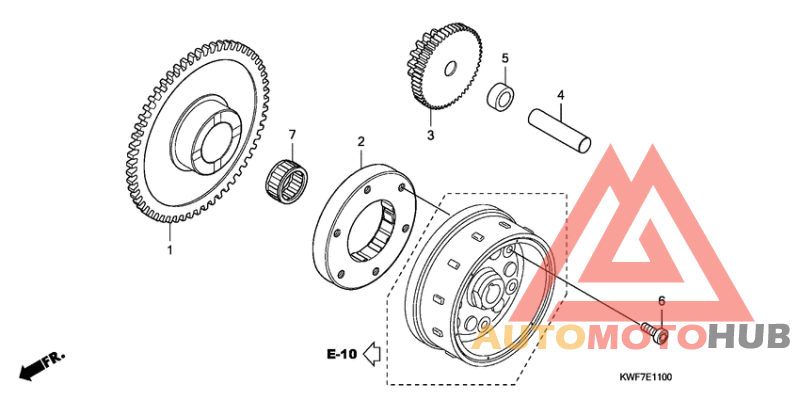 Муфта стартера